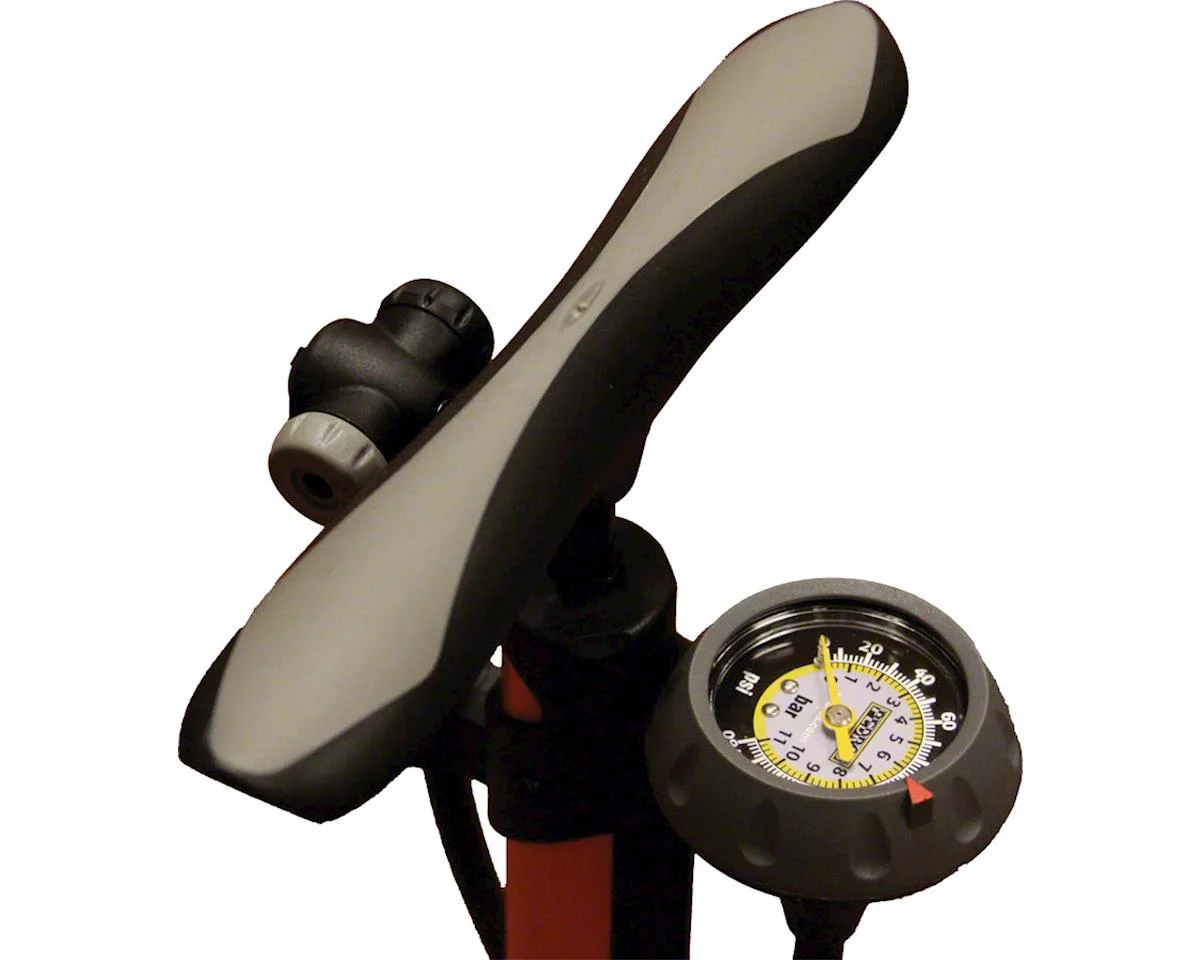 Pedro's Prestige Mechanic's Floor Pump (Orange) - view 2